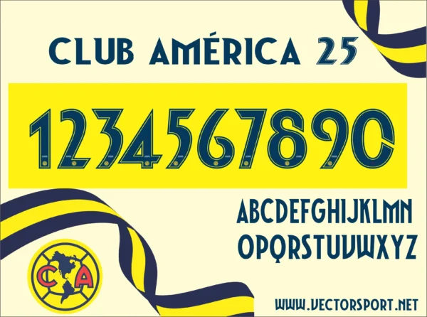 Club América Tipografia 25