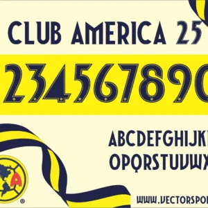 Club América Tipografia 25