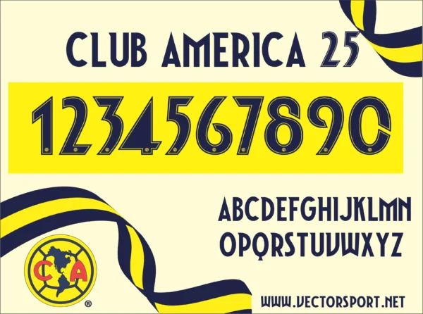 Club América Tipografia 25