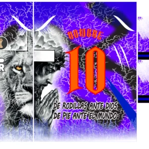 Cristo Futsalerto Chocolatero Morado