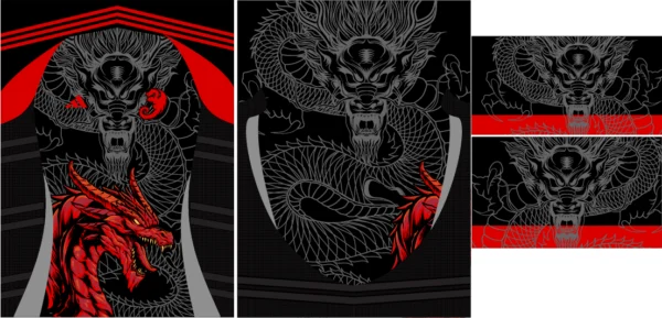 Dragon red Interclasse Adidas 25