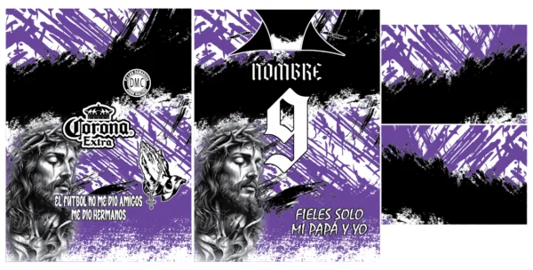 Jesus Chocolatero Morado 25