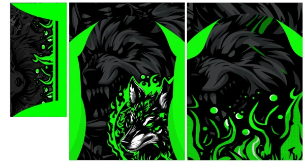 Lobo Verde Fluor Interclasse 25