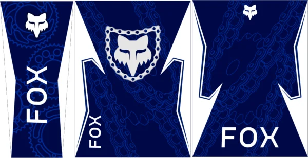 Motocross Fox Azul Cadena
