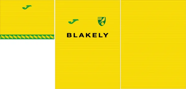 Norwich City Home Kit 25