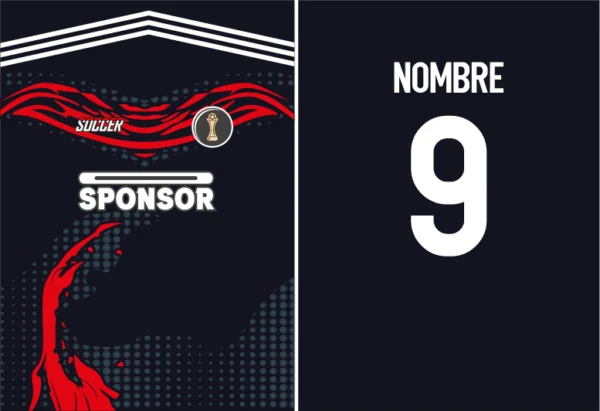 Pattern Rojo Negro VS25