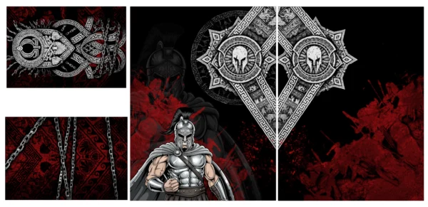 Spartan Black Silver VS25