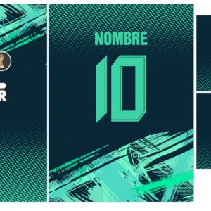 Textampar Grunge green jersey 25
