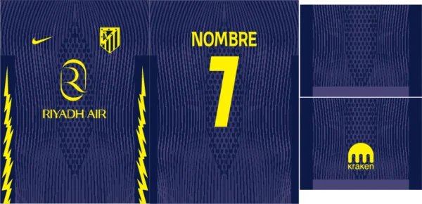 Atletico Madrid Away Kit 25-26