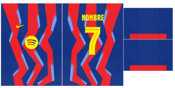 Barcelona FC Fourth Kit 25