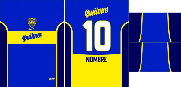 Boca Juniors Home Kit Retro 2001