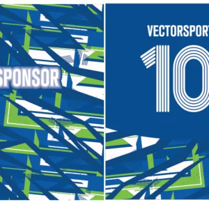 Geometric Verde-Azul VS25
