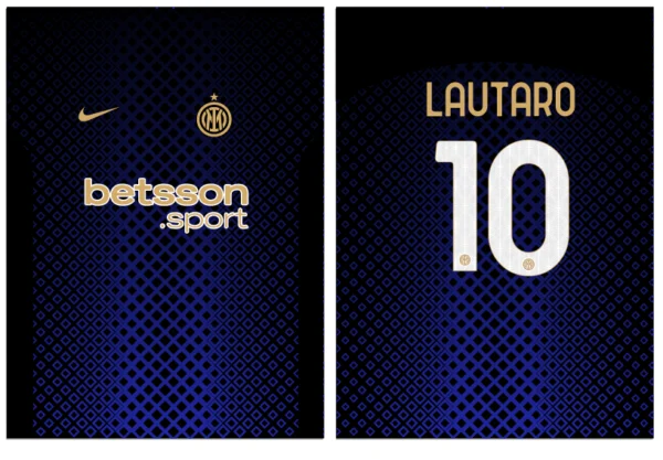Inter Milan Geometric Concept 25