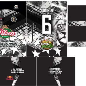 Jesus Futsalero grunge Chocolate 25