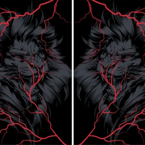 Leon Textura Rayos Black