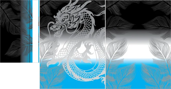 Life Dragon Celeste Negro