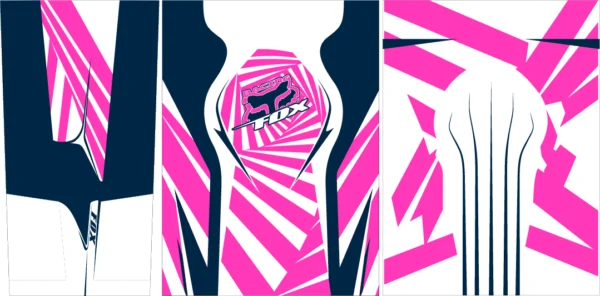 Motocross Fox Fucsia