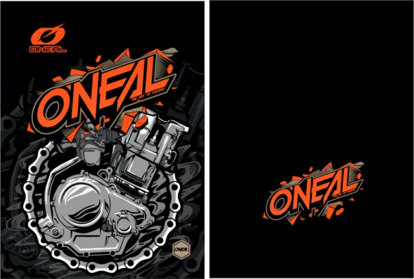 Motocross Oneal Black 25