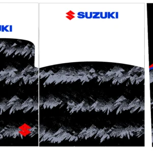 Motocross Suzuki Blanco-Negro