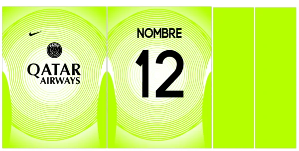 Paris Saint Germain Portero Third Kit 25
