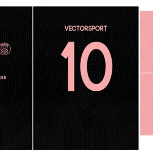 Paris Saint Germain Rosa Black