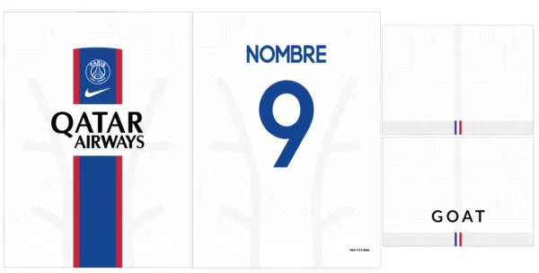 Paris Saint Germain White Jersey 22-23