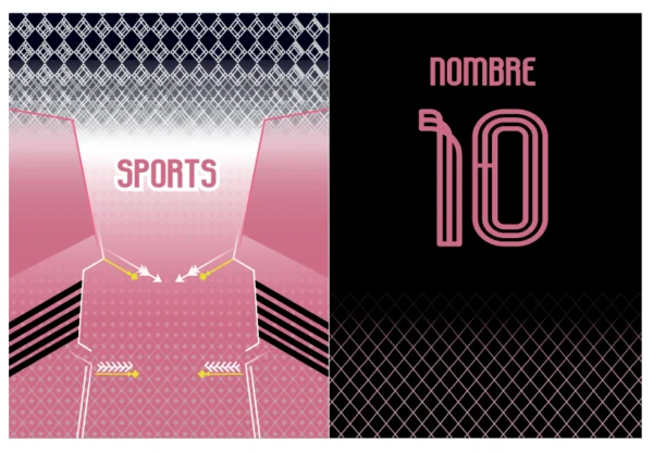 Sports Pattern Pink