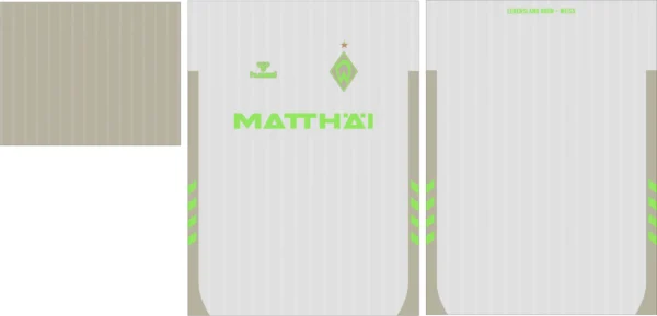 Werder Bremen Third Kit 25
