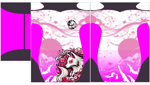 Zorro Floral Fucsia Interclasse
