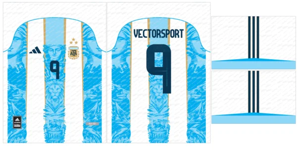 Argentina Jersey Last Match Concept VS25