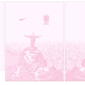 Brasil Cristro Redentor Rosa 25