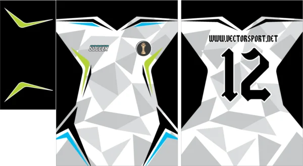 Design Geometric Gris Negro VS25