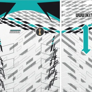Design Gris Geometric turquesa VS25