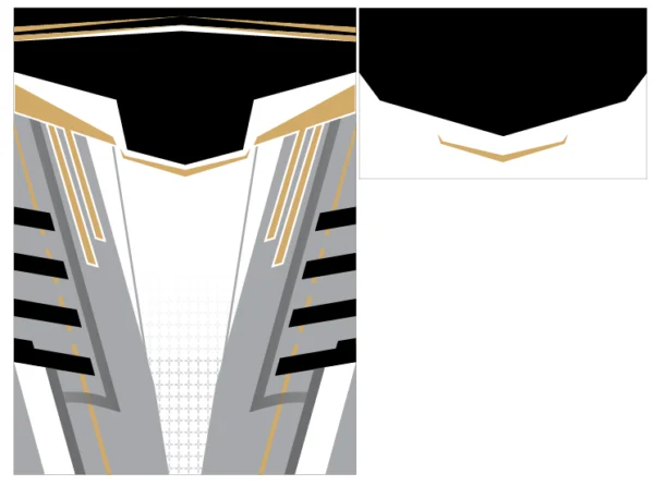 Geometric Blanco Grises VS25