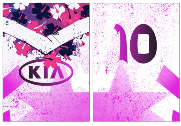 Girondins Fucsia Blanco