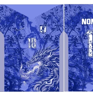 Japon Fantasy Dragon Blue