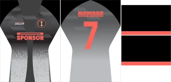 Jersey Degradado Negro 25