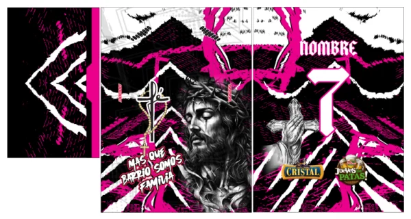 Jesus Futsalero Fucsia 25