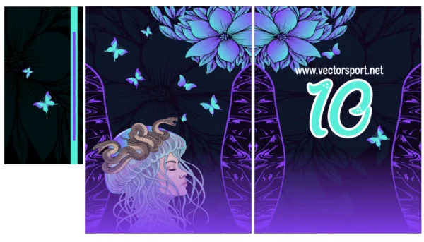 Medusa Interclasse Black Morado