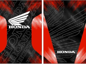 Motocross Red Honda