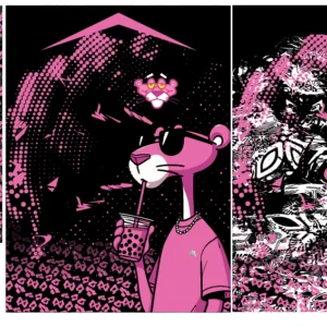 Pantera Rosa Black Interclasse 3