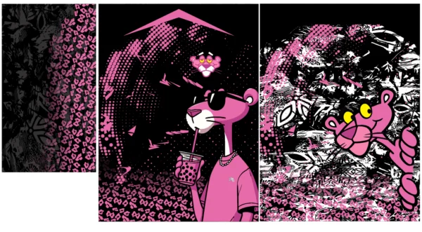 Pantera Rosa Black Interclasse 3