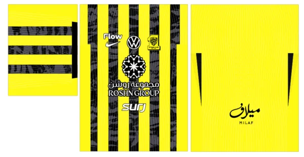 Al Ittihad Third Kit 2-25
