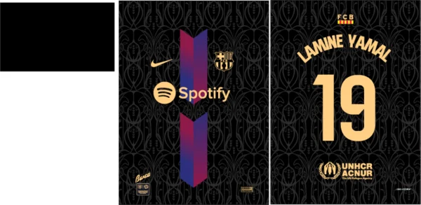 Barcelona FC Black Concept 3 VS25