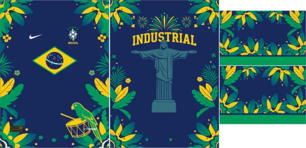 Brasil Floral Jersey V25