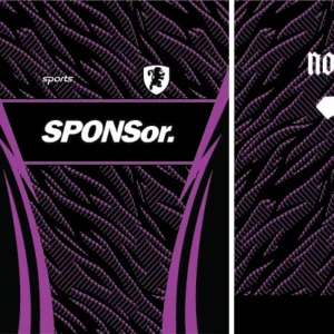 Design Sublimation Lineas Morado Black