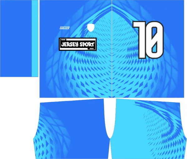 Geometric Azul Cielo 25