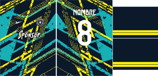 Jersey Azul grunge VS25