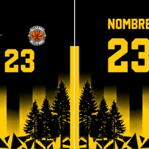 Jersey Baloncesto Amarillo VS25