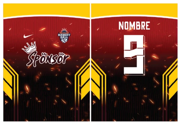 Jersey Baloncesto Fuego VS25